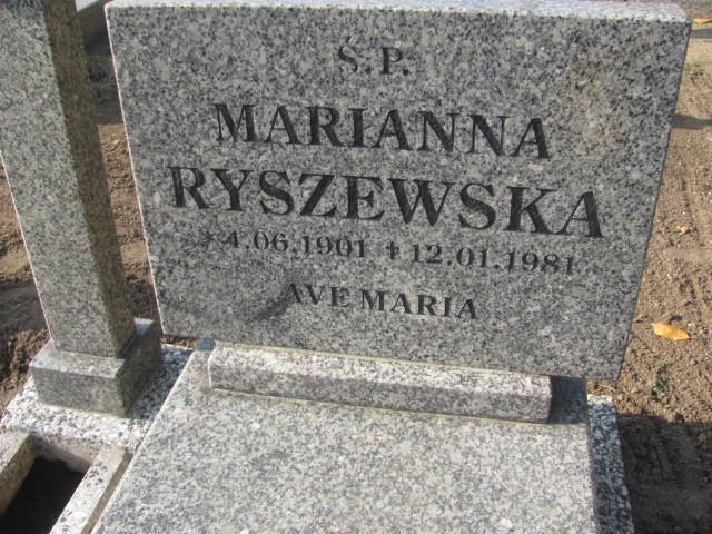 Marianna Ryszewska 1901 Radwanice - Grobonet - Wyszukiwarka osób pochowanych