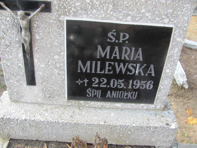 Maria Milewska  1956 Radwanice - Grobonet - Wyszukiwarka osób pochowanych