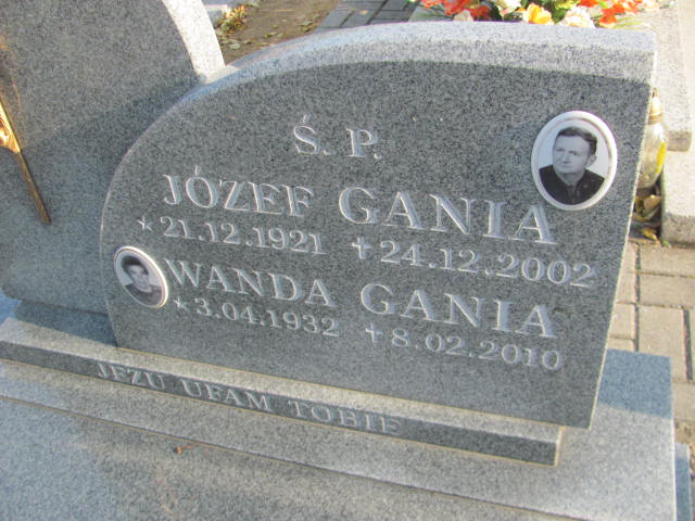 Józef Gania 1921 Radwanice - Grobonet - Wyszukiwarka osób pochowanych
