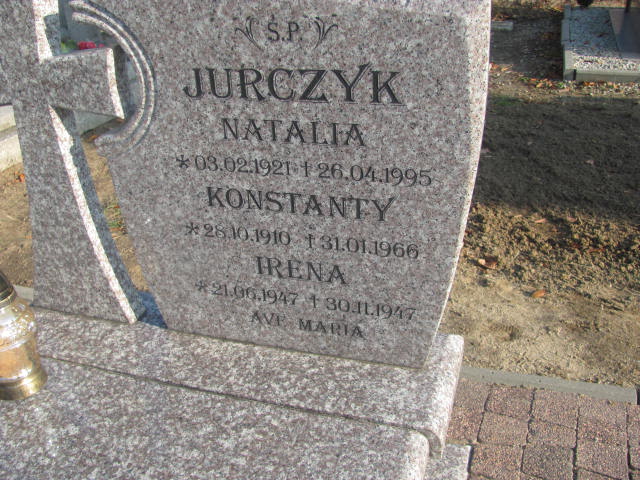 Natalia Jurczyk 1921 Radwanice - Grobonet - Wyszukiwarka osób pochowanych